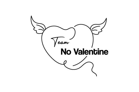 Download Team No Valentine Line Art - Line art Collection