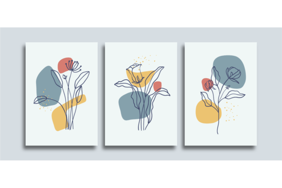Download Minimalist Continuous LIne Art Flowers - Line art Collection