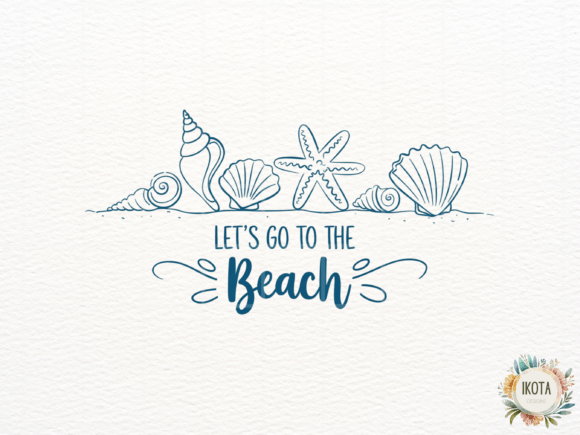 Download Blue Shell and Starfish Line Art - Line art Collection