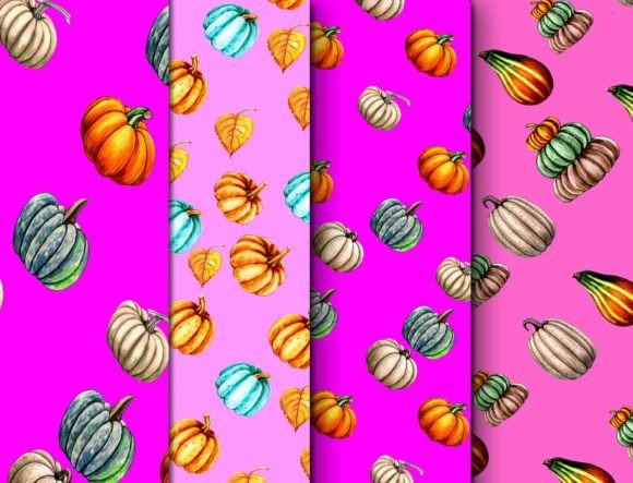 Download Pumpkin Seamless Patterns Fabric Design - Fabric design Collection