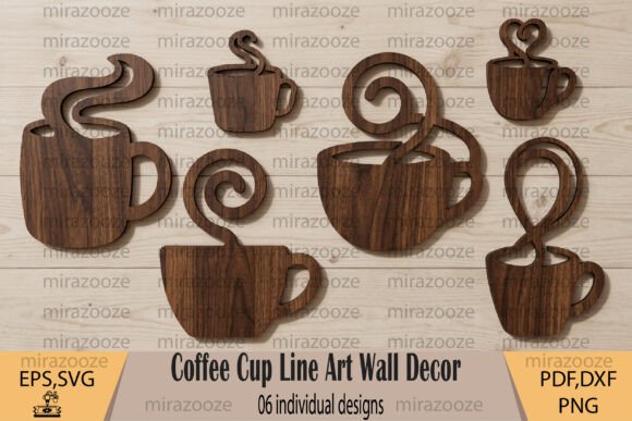 Download Coffee Cup Line Art Wall Decor - Line art Collection